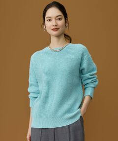 L size ONWARD(大きいサイズ) / エルサイズオンワード ニット・セーター | 【カタログ掲載】カラーメランジ ニット