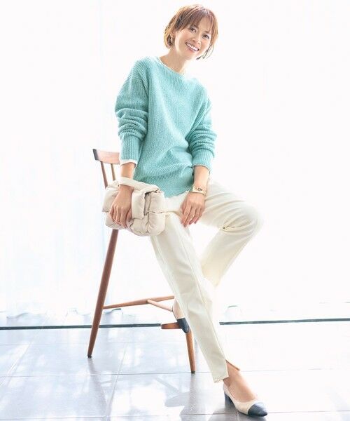 L size ONWARD(大きいサイズ) / エルサイズオンワード ニット・セーター | 【カタログ掲載】カラーメランジ ニット | 詳細10