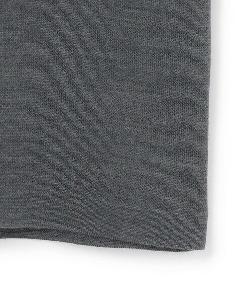 L size ONWARD(大きいサイズ) / エルサイズオンワード ミニ丈・ひざ丈ワンピース | 【WEB限定】 ウールブレンドダブルフェイス ニットワンピース | 詳細8