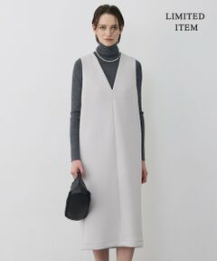 L size ONWARD(大きいサイズ) / エルサイズオンワード ロング・マキシ丈スカート | 【WEB限定】ソフトダンボール ジャンパースカートワンピース