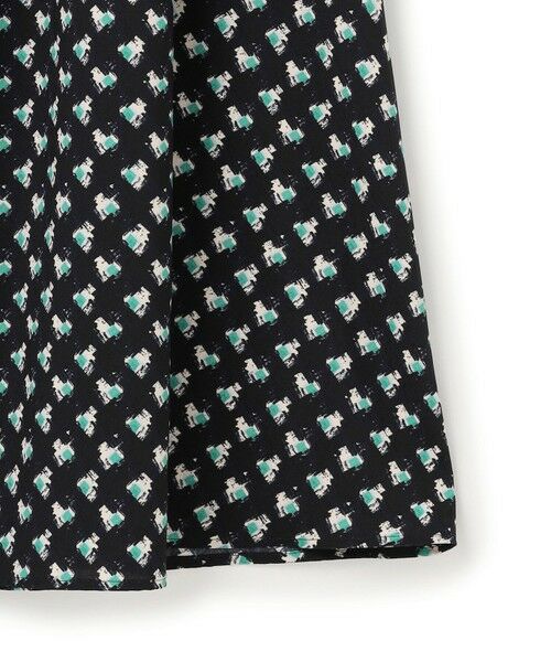 L size ONWARD(大きいサイズ) / エルサイズオンワード ロング・マキシ丈ワンピース | モダンアートプリント ワンピース | 詳細9