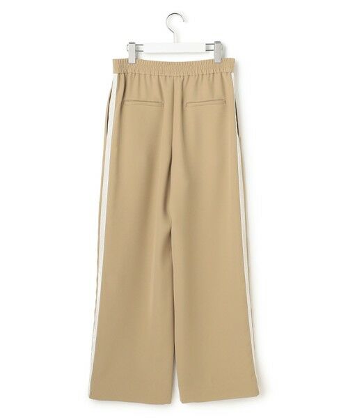 L size ONWARD(大きいサイズ) / エルサイズオンワード その他パンツ | ベルベットライン トラックワイドパンツ | 詳細5