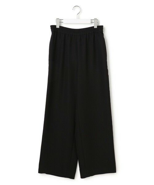 L size ONWARD(大きいサイズ) / エルサイズオンワード その他パンツ | ベルベットライン トラックワイドパンツ | 詳細21