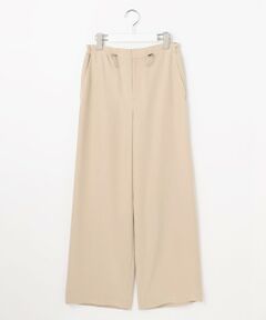 L size ONWARD(大きいサイズ) / エルサイズオンワード その他パンツ | Springピーチ セミワイド パンツ