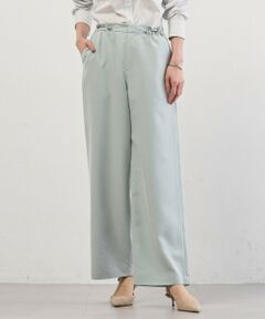 L size ONWARD(大きいサイズ) / エルサイズオンワード その他パンツ | Springピーチ セミワイド パンツ