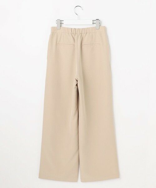 L size ONWARD(大きいサイズ) / エルサイズオンワード その他パンツ | Springピーチ セミワイド パンツ | 詳細6
