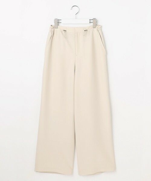 L size ONWARD(大きいサイズ) / エルサイズオンワード その他パンツ | Springピーチ セミワイド パンツ | 詳細13