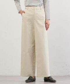 L size ONWARD(大きいサイズ) / エルサイズオンワード その他パンツ | チノストレッチ ワイドパンツ