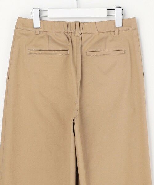 L size ONWARD(大きいサイズ) / エルサイズオンワード その他パンツ | チノストレッチ ワイドパンツ | 詳細17