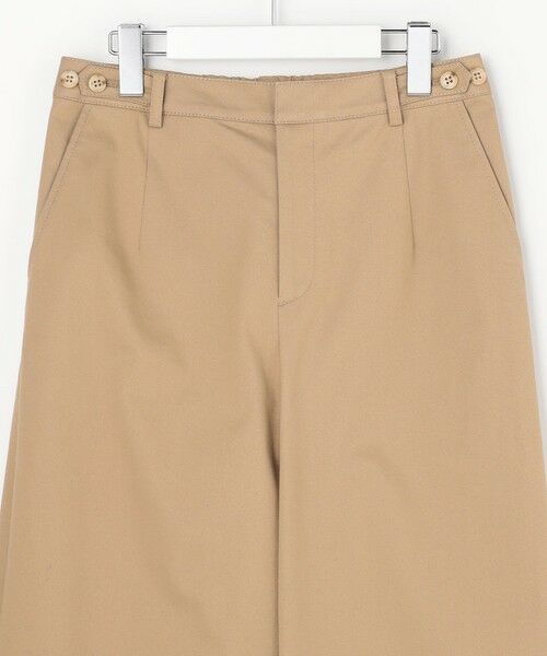 L size ONWARD(大きいサイズ) / エルサイズオンワード その他パンツ | チノストレッチ ワイドパンツ | 詳細18