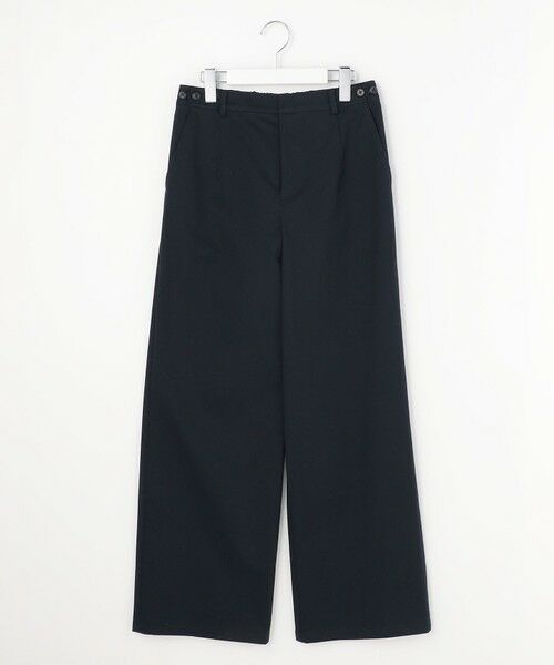 L size ONWARD(大きいサイズ) / エルサイズオンワード その他パンツ | チノストレッチ ワイドパンツ | 詳細30