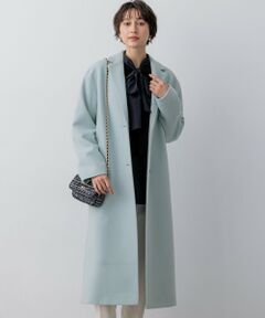 L size ONWARD(大きいサイズ) / エルサイズオンワード その他アウター | 【WEB&一部店舗限定】ウールモッサ チェスターコート