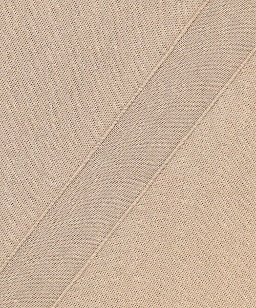 L size ONWARD(大きいサイズ) / エルサイズオンワード ミニ・ひざ丈スカート | コットンポリエステルスムース ニットスカート | 詳細10