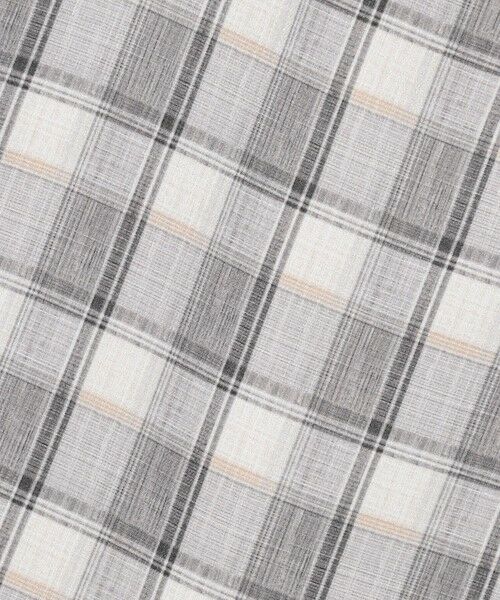 L size ONWARD(大きいサイズ) / エルサイズオンワード ミニ・ひざ丈スカート | スラブ調チェック プリント スカート | 詳細9