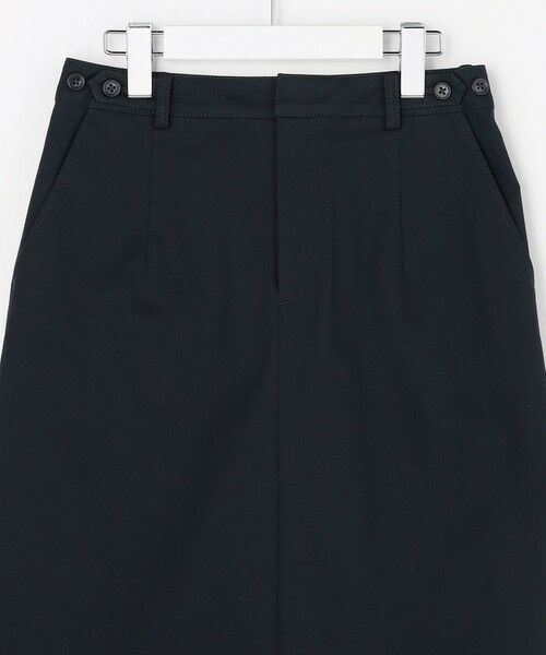 L size ONWARD(大きいサイズ) / エルサイズオンワード ミニ・ひざ丈スカート | チノストレッチ ナロー スカート | 詳細7