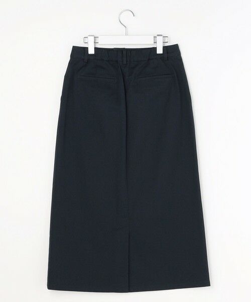 L size ONWARD(大きいサイズ) / エルサイズオンワード ミニ・ひざ丈スカート | チノストレッチ ナロー スカート | 詳細10