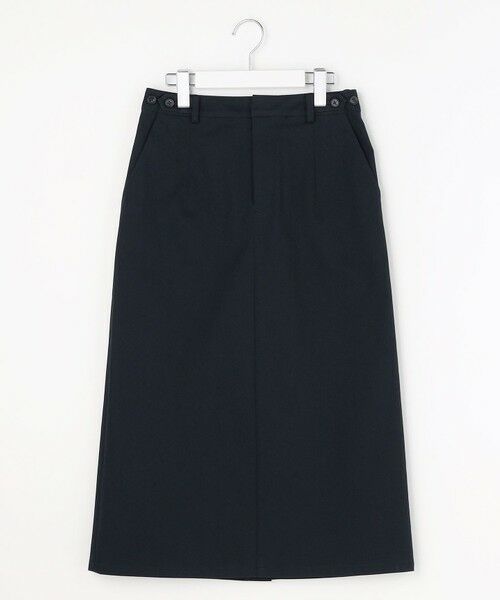 L size ONWARD(大きいサイズ) / エルサイズオンワード ミニ・ひざ丈スカート | チノストレッチ ナロー スカート | 詳細6