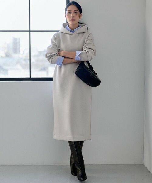 L size ONWARD(大きいサイズ) / エルサイズオンワード シャツ・ブラウス | 【2WAY】 クリーンブロード タイ付きシャツ | 詳細12