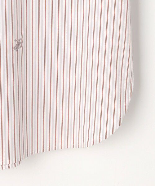 L size ONWARD(大きいサイズ) / エルサイズオンワード シャツ・ブラウス | BEZコットンナイロン ストライプ シャツ ブラウス | 詳細4