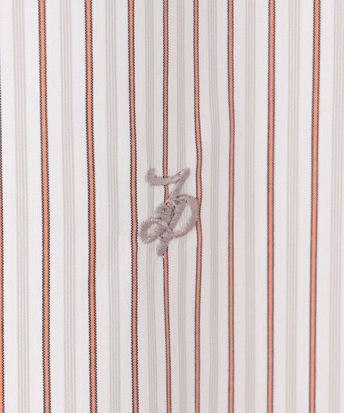 L size ONWARD(大きいサイズ) / エルサイズオンワード シャツ・ブラウス | BEZコットンナイロン ストライプ シャツ ブラウス | 詳細5