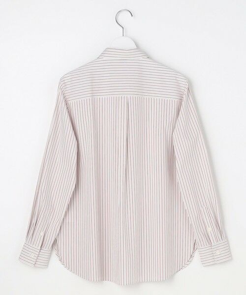 L size ONWARD(大きいサイズ) / エルサイズオンワード シャツ・ブラウス | BEZコットンナイロン ストライプ シャツ ブラウス | 詳細6