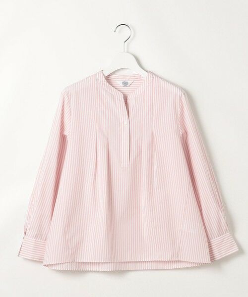 L size ONWARD(大きいサイズ) / エルサイズオンワード シャツ・ブラウス | 【WEB限定カラーあり】コンパクトエステネージュ スキッパー ブラウス | 詳細4