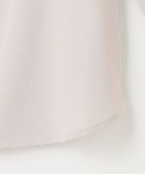 L size ONWARD(大きいサイズ) / エルサイズオンワード シャツ・ブラウス | フロントタックバイカラー ブラウス | 詳細13