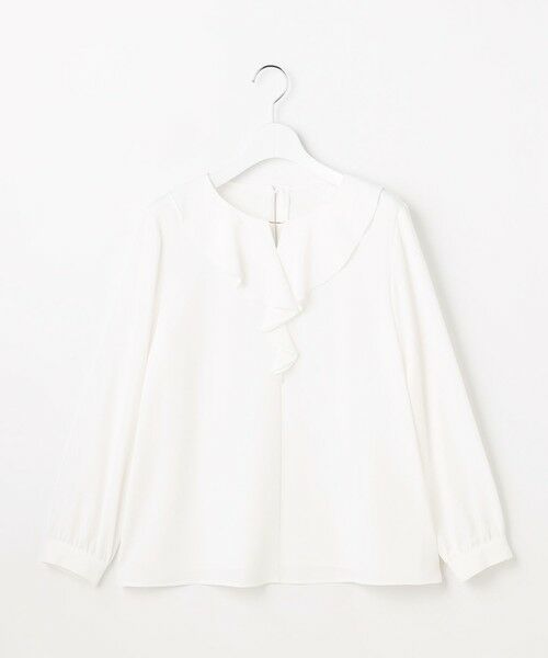 L size ONWARD(大きいサイズ) / エルサイズオンワード シャツ・ブラウス | フリル ブラウス | 詳細4