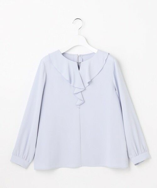 L size ONWARD(大きいサイズ) / エルサイズオンワード シャツ・ブラウス | フリル ブラウス | 詳細8