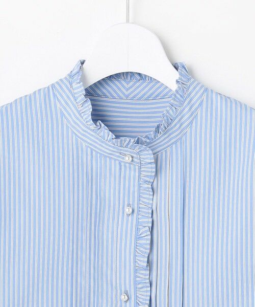 L size ONWARD(大きいサイズ) / エルサイズオンワード シャツ・ブラウス | フリルスタンド シャツ | 詳細19