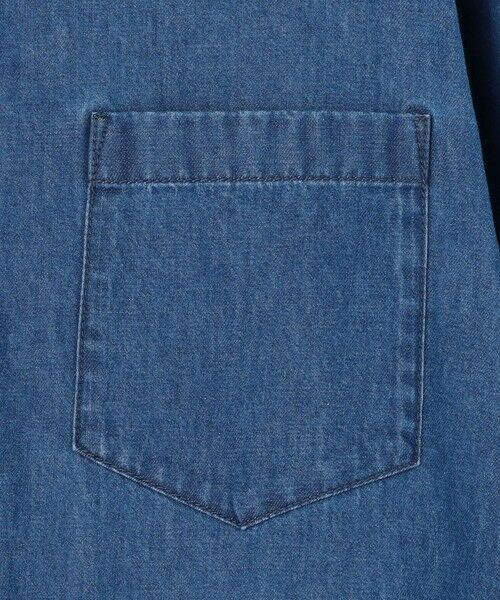 L size ONWARD(大きいサイズ) / エルサイズオンワード シャツ・ブラウス | ライトダンガリー デニムシャツ | 詳細8