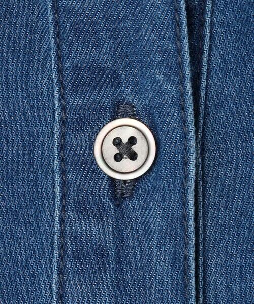 L size ONWARD(大きいサイズ) / エルサイズオンワード シャツ・ブラウス | ライトダンガリー デニムシャツ | 詳細9