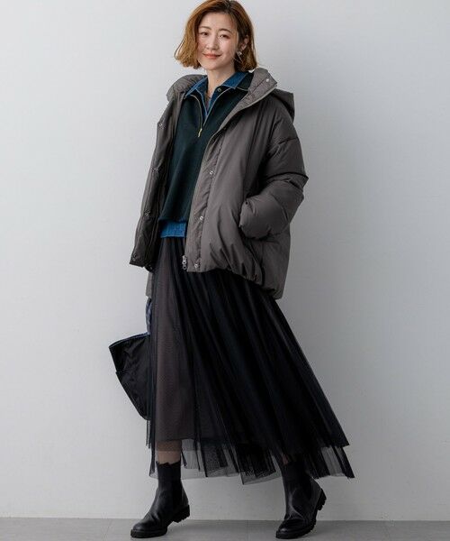 L size ONWARD(大きいサイズ) / エルサイズオンワード シャツ・ブラウス | ライトダンガリー デニムショートシャツ | 詳細20