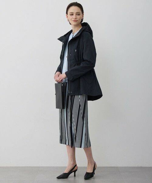 L size ONWARD(大きいサイズ) / エルサイズオンワード その他アウター | テントライン フーデットコート | 詳細8