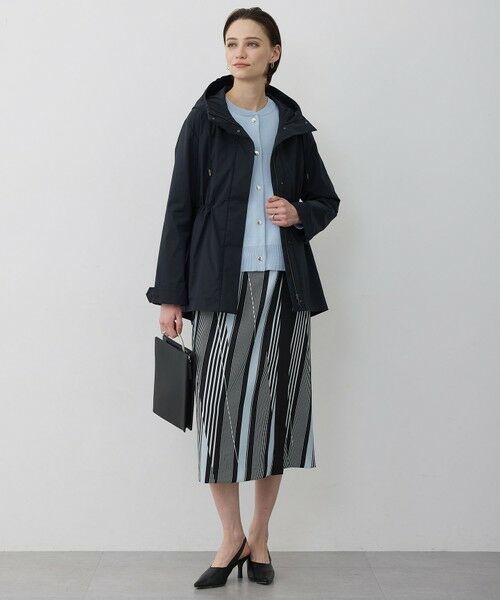 L size ONWARD(大きいサイズ) / エルサイズオンワード その他アウター | テントライン フーデットコート | 詳細7
