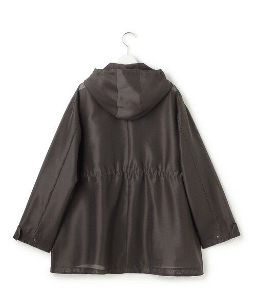 L size ONWARD(大きいサイズ) / エルサイズオンワード その他アウター | テントライン フーデットコート | 詳細25
