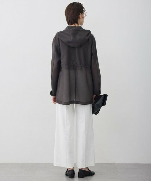 L size ONWARD(大きいサイズ) / エルサイズオンワード その他アウター | テントライン フーデットコート | 詳細22