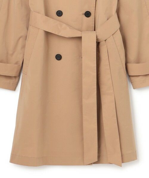 L size ONWARD(大きいサイズ) / エルサイズオンワード トレンチコート | 【2WAY仕様】メモリーストレッチタフタ トレンチコート | 詳細11