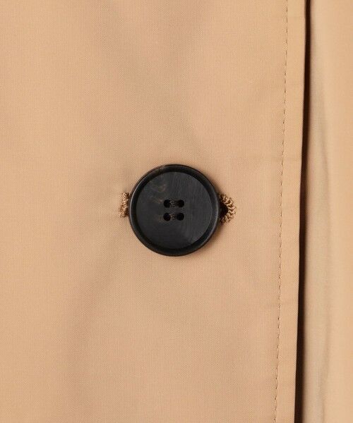 L size ONWARD(大きいサイズ) / エルサイズオンワード トレンチコート | 【2WAY仕様】メモリーストレッチタフタ トレンチコート | 詳細14
