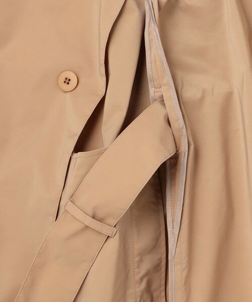L size ONWARD(大きいサイズ) / エルサイズオンワード トレンチコート | 【2WAY仕様】メモリーストレッチタフタ トレンチコート | 詳細22