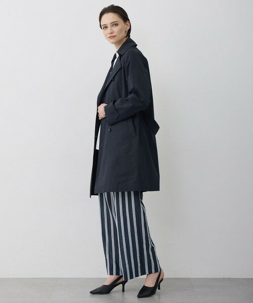 L size ONWARD(大きいサイズ) / エルサイズオンワード トレンチコート | 【2WAY仕様】メモリーストレッチタフタ トレンチコート | 詳細30