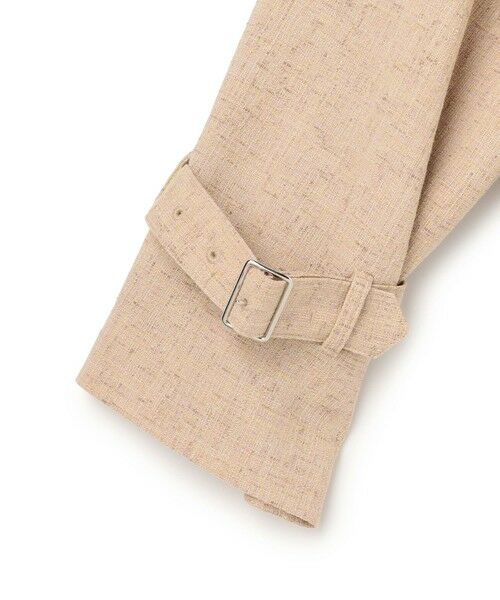 L size ONWARD(大きいサイズ) / エルサイズオンワード トレンチコート | ミックスブッチャー ショートトレンチコート | 詳細12