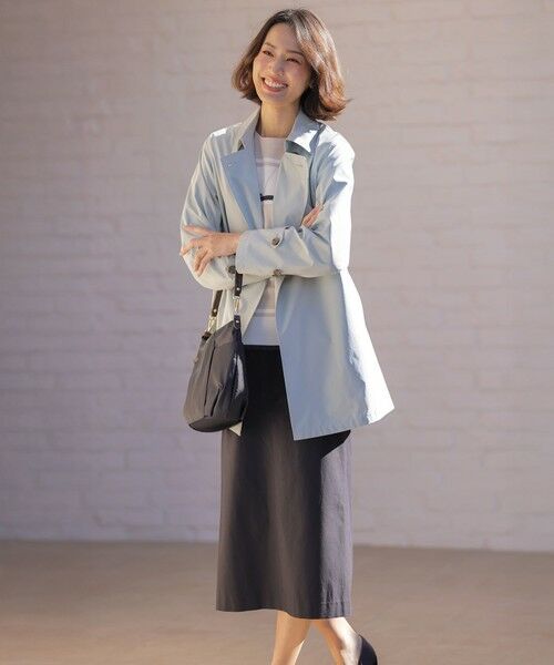 L size ONWARD(大きいサイズ) / エルサイズオンワード その他アウター | Artirosa トレンチ コート | 詳細18