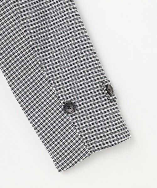 L size ONWARD(大きいサイズ) / エルサイズオンワード その他アウター | Lightストレッチチェック スタンドカラー コート | 詳細12