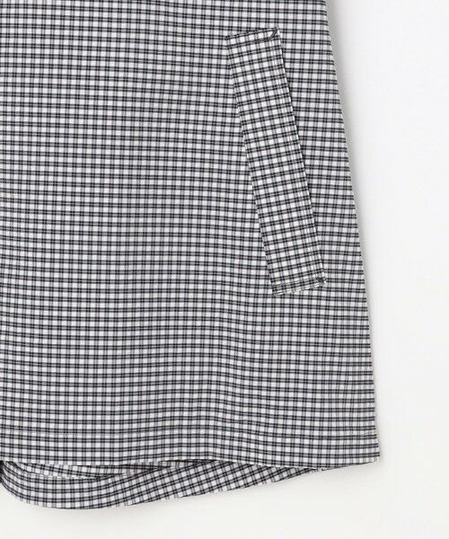 L size ONWARD(大きいサイズ) / エルサイズオンワード その他アウター | Lightストレッチチェック スタンドカラー コート | 詳細8