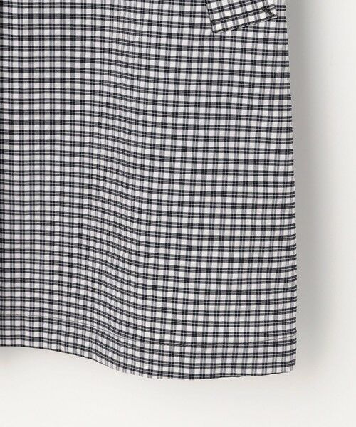 L size ONWARD(大きいサイズ) / エルサイズオンワード その他アウター | Lightストレッチチェック トレンチコート | 詳細5