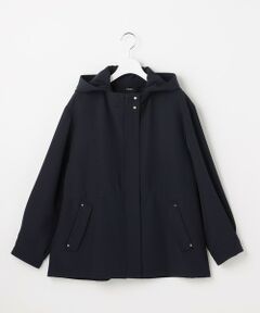 L size ONWARD(大きいサイズ) / エルサイズオンワード その他アウター | 【2WAY】エレカジストレッチ フーデットハーフ アウター