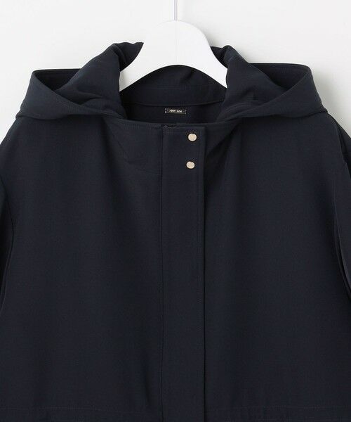 L size ONWARD(大きいサイズ) / エルサイズオンワード その他アウター | 【2WAY】エレカジストレッチ フーデットハーフ アウター | 詳細10
