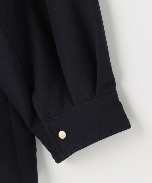 L size ONWARD(大きいサイズ) / エルサイズオンワード その他アウター | 【2WAY】エレカジストレッチ フーデットハーフ アウター | 詳細16