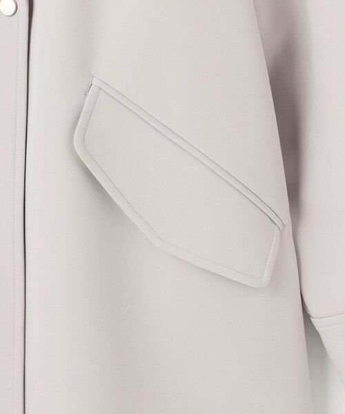 L size ONWARD(大きいサイズ) / エルサイズオンワード トレンチコート | 【2WAY】エレカジストレッチミドルトレンチ コート | 詳細11